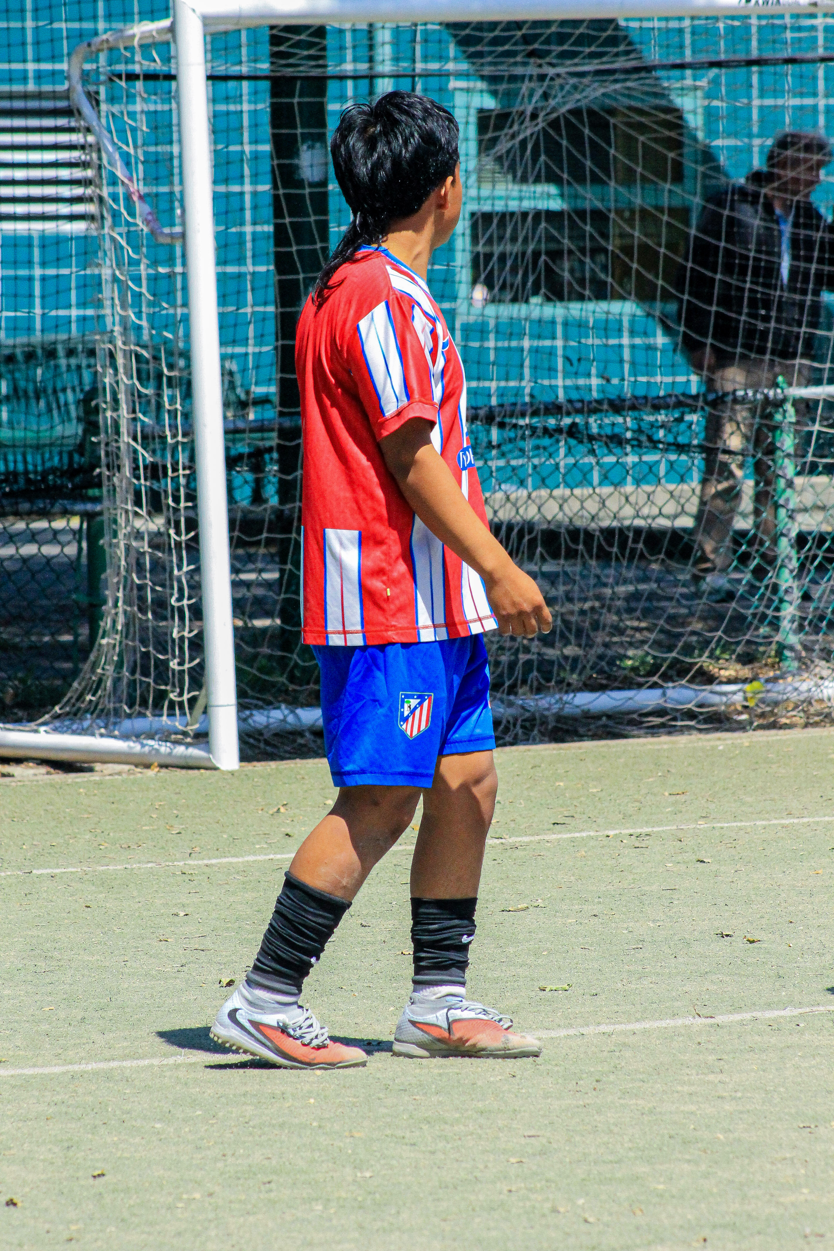 (Selvin and Chino )soccer players of one of the teams who's participate on the Sunday league at Oakland